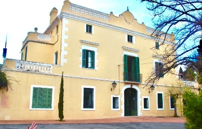 Mas Pomaret building at Carrer Pomaret 25, Barcelona Montessori School Early Years and Secondary campus