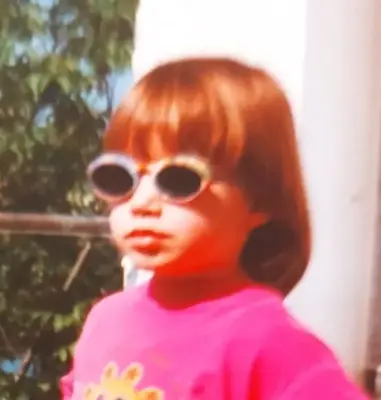 Fedra en su infancia