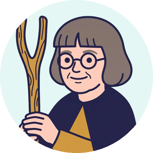 Retrato ilustrado de Margaret Mead